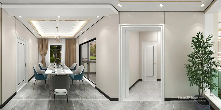 Modern WPC Interior Panel in Hangzhou Interior Project &mdash; Kitchen in Hangzhou, China - photo 12