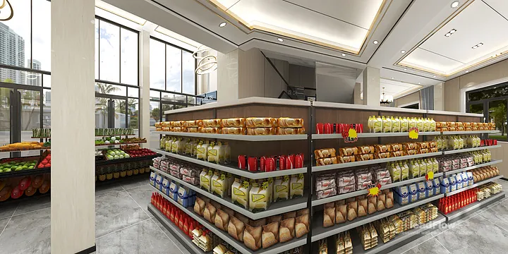 Modern WPC Interior Panel in Hangzhou Interior Project &mdash; Kitchen in Hangzhou, China - photo 9