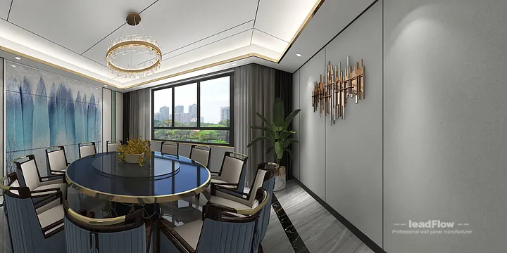 Elegant WPC Cladding Project: Hangzhou Hotel Interior in Hangzhou, China - photo 2