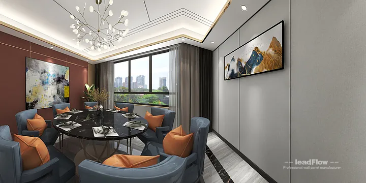 Elegant WPC Cladding Project: Hangzhou Hotel Interior in Hangzhou, China - photo 3