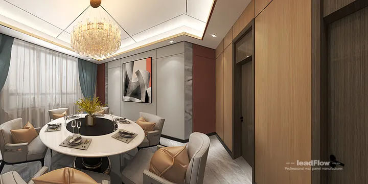 Elegant WPC Cladding Project: Hangzhou Hotel Interior in Hangzhou, China - photo 4