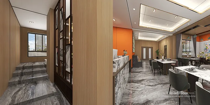 Elegant WPC Cladding Project: Hangzhou Hotel Interior in Hangzhou, China - photo 7