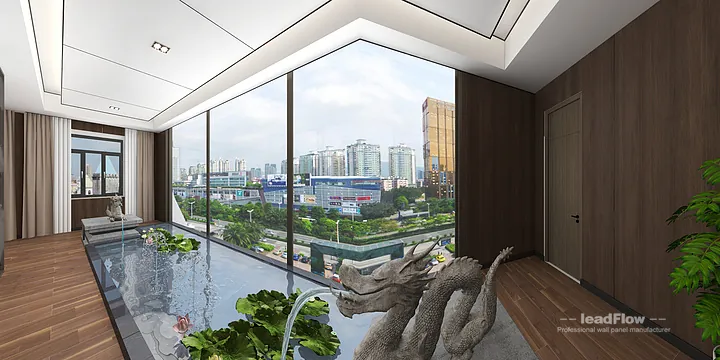 WPC Wall Panel Commercial Space Inspiration in Hangzhou &mdash; Modern Design in Hangzhou, China - photo 11