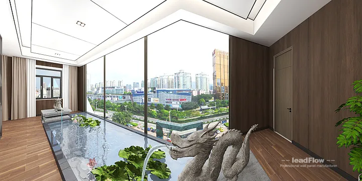 WPC Wall Panel Commercial Space Inspiration in Hangzhou &mdash; Modern Design in Hangzhou, China - photo 19