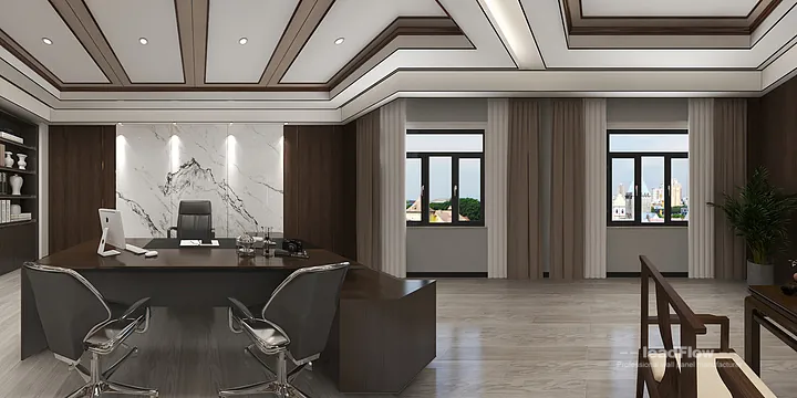 WPC Wall Panel Commercial Space Inspiration in Hangzhou &mdash; Modern Design in Hangzhou, China - photo 31