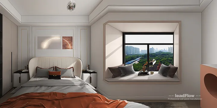 Explore WPC Wall Cladding in This Hangzhou Apartment &mdash; Modern Style in Hangzhou, China - photo 1