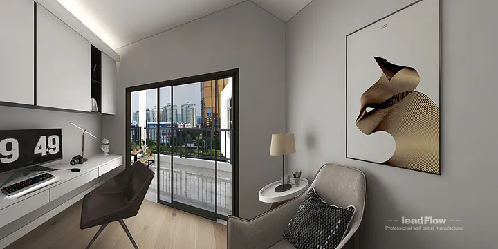 Explore WPC Wall Cladding in This Hangzhou Apartment &mdash; Modern Style in Hangzhou, China - photo 2