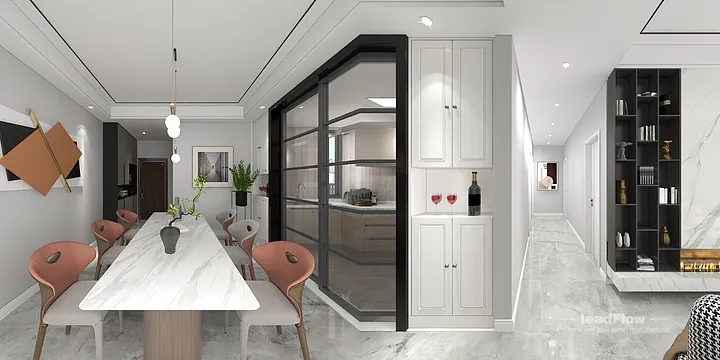 Explore WPC Wall Cladding in This Hangzhou Apartment &mdash; Modern Style in Hangzhou, China - photo 5