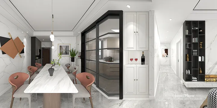 Explore WPC Wall Cladding in This Hangzhou Apartment &mdash; Modern Style in Hangzhou, China - photo 7