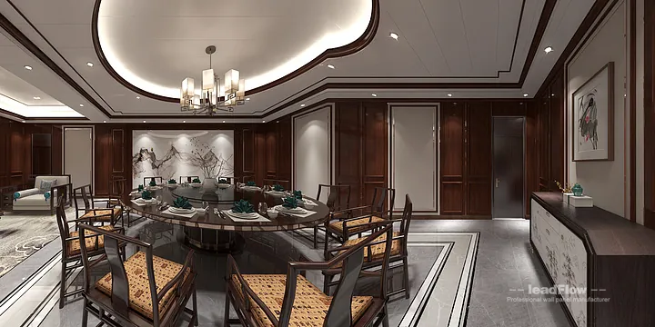 Hangzhou Commercial Space Interior with WPC Wall Panel &mdash; VIP hall Accent in Hangzhou, China - photo 1