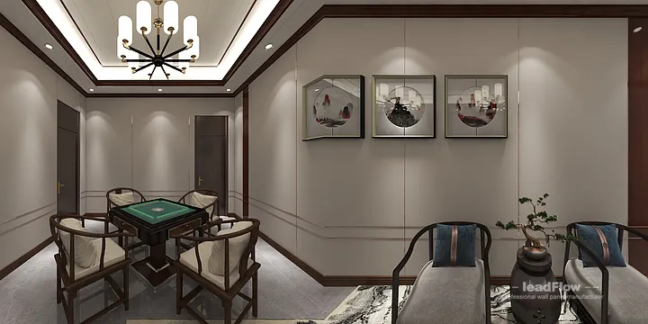 Hangzhou Commercial Space Interior with WPC Wall Panel &mdash; VIP hall Accent in Hangzhou, China - photo 3
