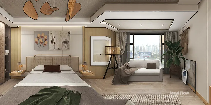 Warm Boutique Hotel in Hangzhou Featuring WPC Wall Panel in Hangzhou, China - photo 1