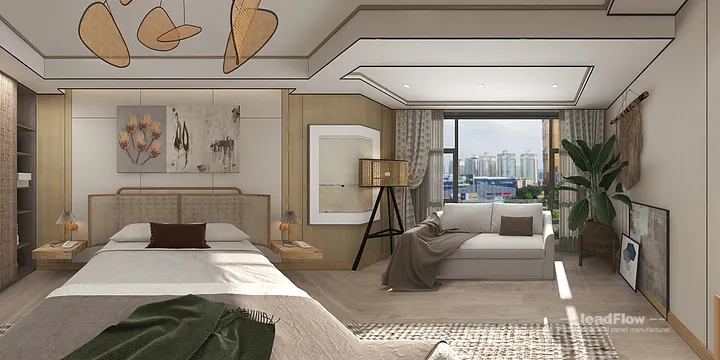 Warm Boutique Hotel in Hangzhou Featuring WPC Wall Panel in Hangzhou, China - photo 5