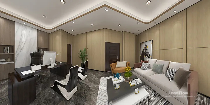Explore WPC Wall Cladding in This Hangzhou Office &mdash; Modern Style in Hangzhou, China - photo 6