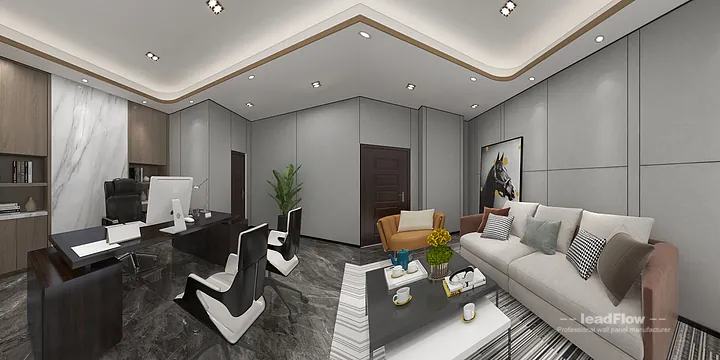 Explore WPC Wall Cladding in This Hangzhou Office &mdash; Modern Style in Hangzhou, China - photo 8