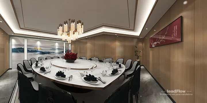 WPC Cladding Ideas for Hangzhou Commercial Space | private dining room6 Design in Hangzhou, China - photo 11