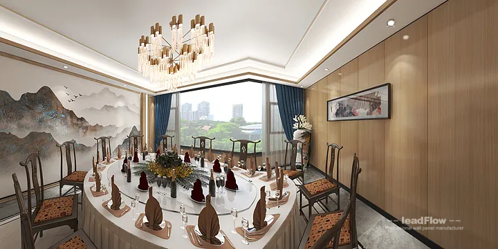 WPC Cladding Ideas for Hangzhou Commercial Space | private dining room6 Design in Hangzhou, China - photo 2