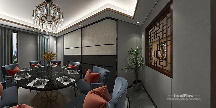 WPC Cladding Ideas for Hangzhou Commercial Space | private dining room6 Design in Hangzhou, China - photo 7