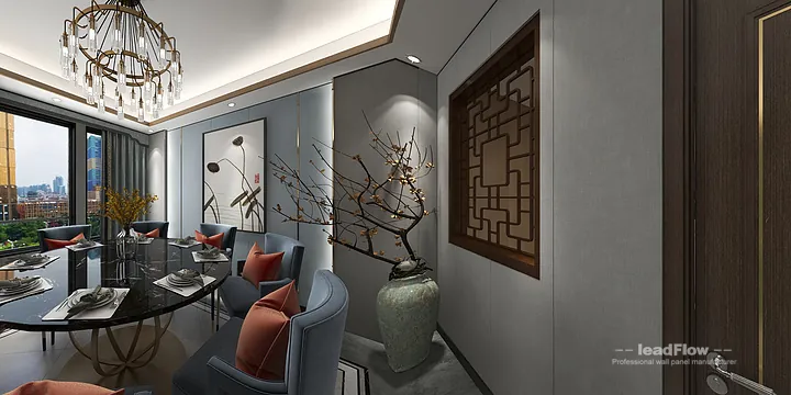 WPC Cladding Ideas for Hangzhou Commercial Space | private dining room6 Design in Hangzhou, China - photo 9