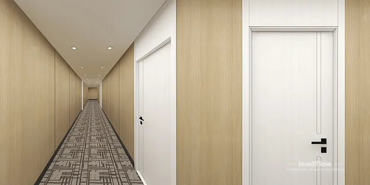 Hangzhou Hotel Renovation with WPC Cladding | north guest room Idea in Hangzhou, China - photo 6