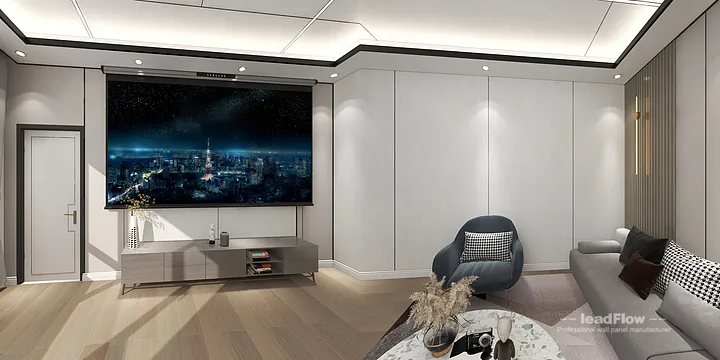 Elegant Apartment Interior in Hangzhou using WPC Wall Panel in Hangzhou, China - photo 6