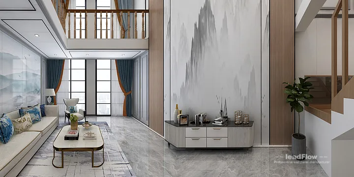 WPC Wall Cladding Ideas for Hangzhou Interior Project | Interior Design in Hangzhou, China - photo 1