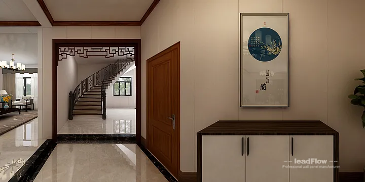 WPC Cladding Design Case: Wu's Hangzhou Interior Project in Hangzhou, China - photo 1