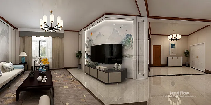 WPC Cladding Design Case: Wu's Hangzhou Interior Project in Hangzhou, China - photo 2