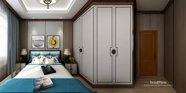 Hangzhou Apartment Wall Panel Design | WPC Wall Cladding Warm Interior in Hangzhou, China - photo 1