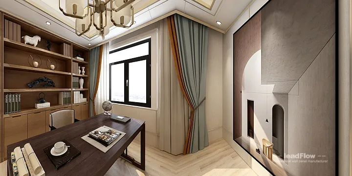 Hangzhou Apartment Wall Panel Design | WPC Wall Cladding Warm Interior in Hangzhou, China - photo 10