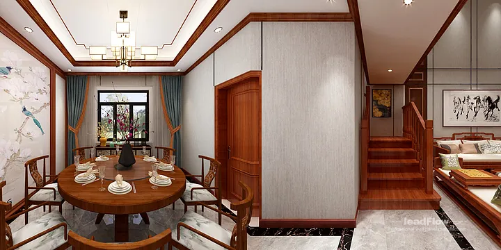 Hangzhou Apartment Wall Panel Design | WPC Wall Cladding Warm Interior in Hangzhou, China - photo 15