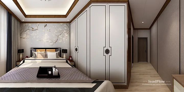 Hangzhou Apartment Wall Panel Design | WPC Wall Cladding Warm Interior in Hangzhou, China - photo 6