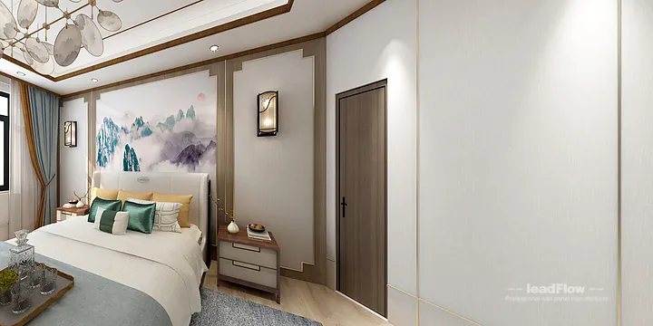 Hangzhou Apartment Wall Panel Design | WPC Wall Cladding Warm Interior in Hangzhou, China - photo 7