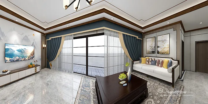 Hangzhou Apartment Wall Panel Design | WPC Wall Cladding Warm Interior in Hangzhou, China - photo 8