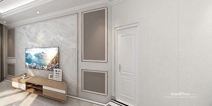 Nanchang Apartment Makeover with WPC Interior Panel | Modern Wood Grain in Donghu District, Nanchang, China