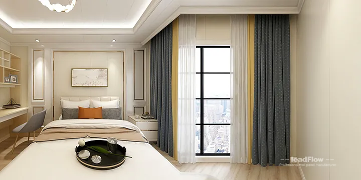 Premium WPC Interior Panel for Hangzhou Apartment &mdash; Light Luxury Finish in Hangzhou, China - photo 10
