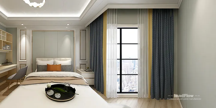 Premium WPC Interior Panel for Hangzhou Apartment &mdash; Light Luxury Finish in Hangzhou, China - photo 11