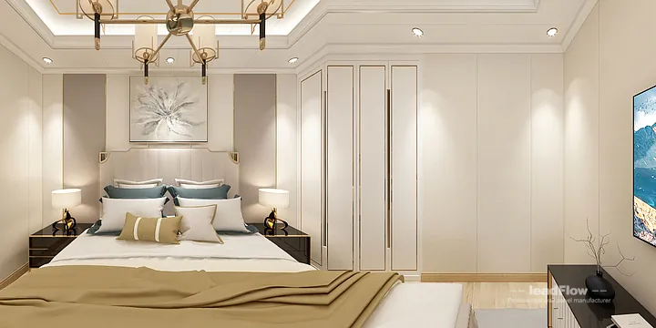 Premium WPC Interior Panel for Hangzhou Apartment &mdash; Light Luxury Finish in Hangzhou, China - photo 2