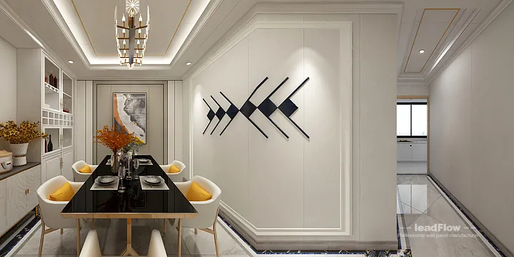 Premium WPC Interior Panel for Hangzhou Apartment &mdash; Light Luxury Finish in Hangzhou, China - photo 4