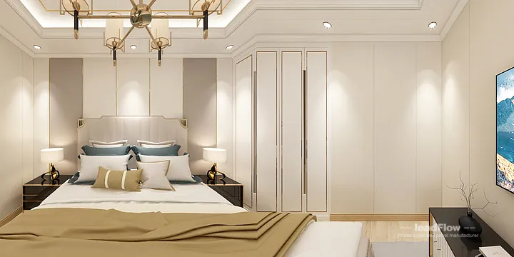 Premium WPC Interior Panel for Hangzhou Apartment &mdash; Light Luxury Finish in Hangzhou, China - photo 5