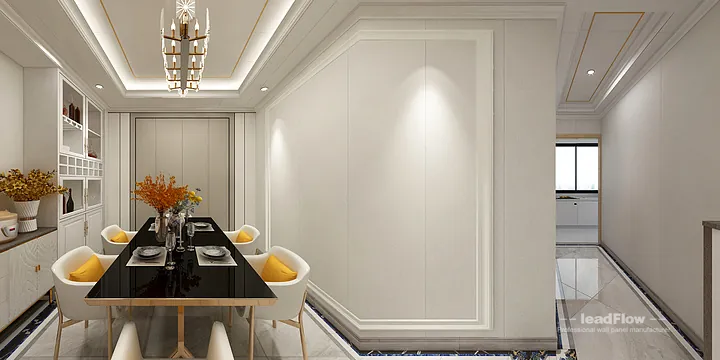 Premium WPC Interior Panel for Hangzhou Apartment &mdash; Light Luxury Finish in Hangzhou, China - photo 8