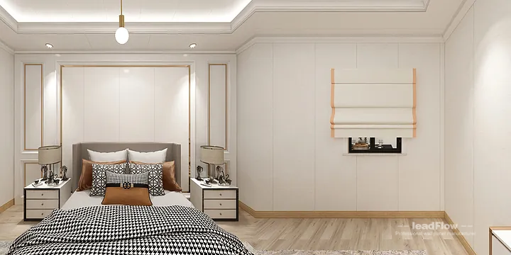 Premium WPC Interior Panel for Hangzhou Apartment &mdash; Light Luxury Finish in Hangzhou, China - photo 9