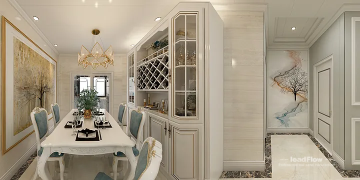 WPC Wall Cladding Project: Hangzhou Apartment with Living-Dining Room in Hangzhou, China - photo 15