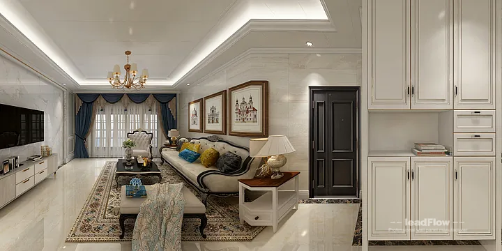 WPC Wall Cladding Project: Hangzhou Apartment with Living-Dining Room in Hangzhou, China - photo 4