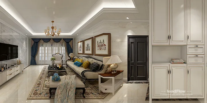 WPC Wall Cladding Project: Hangzhou Apartment with Living-Dining Room in Hangzhou, China - photo 7