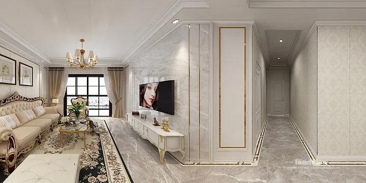 Hangzhou Apartment with WPC Cladding &mdash; European Feature in Hangzhou, China
