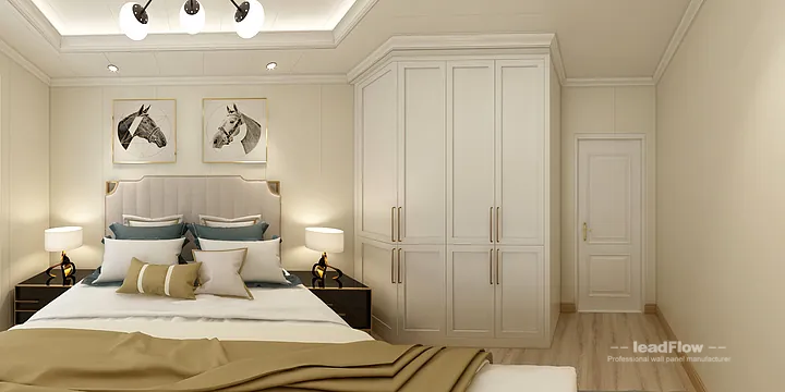 WPC Wall Panel Transformation: Hangzhou Apartment with Secondary Bedroom Walls in Hangzhou, China - photo 5