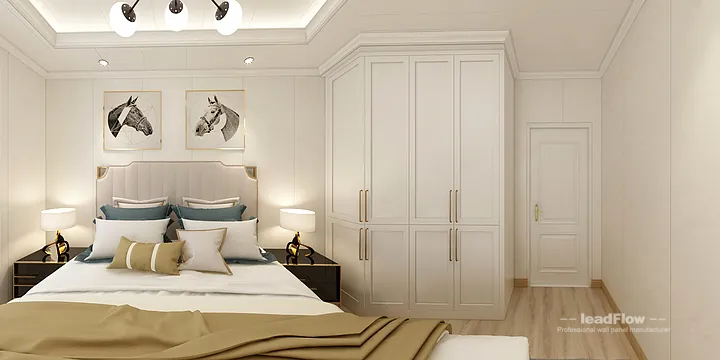 WPC Wall Panel Transformation: Hangzhou Apartment with Secondary Bedroom Walls in Hangzhou, China - photo 9