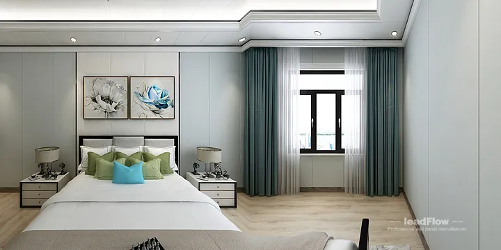 Explore WPC Wall Panel in This Hangzhou Apartment &mdash; New Chinese Oriental Style in Hangzhou, China - photo 1