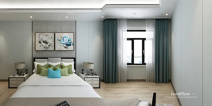 Explore WPC Wall Panel in This Hangzhou Apartment &mdash; New Chinese Oriental Style in Hangzhou, China - photo 6